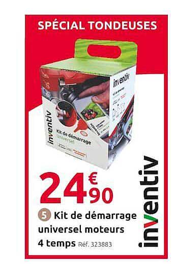 kit de démarrage universel moteurs 4 temps