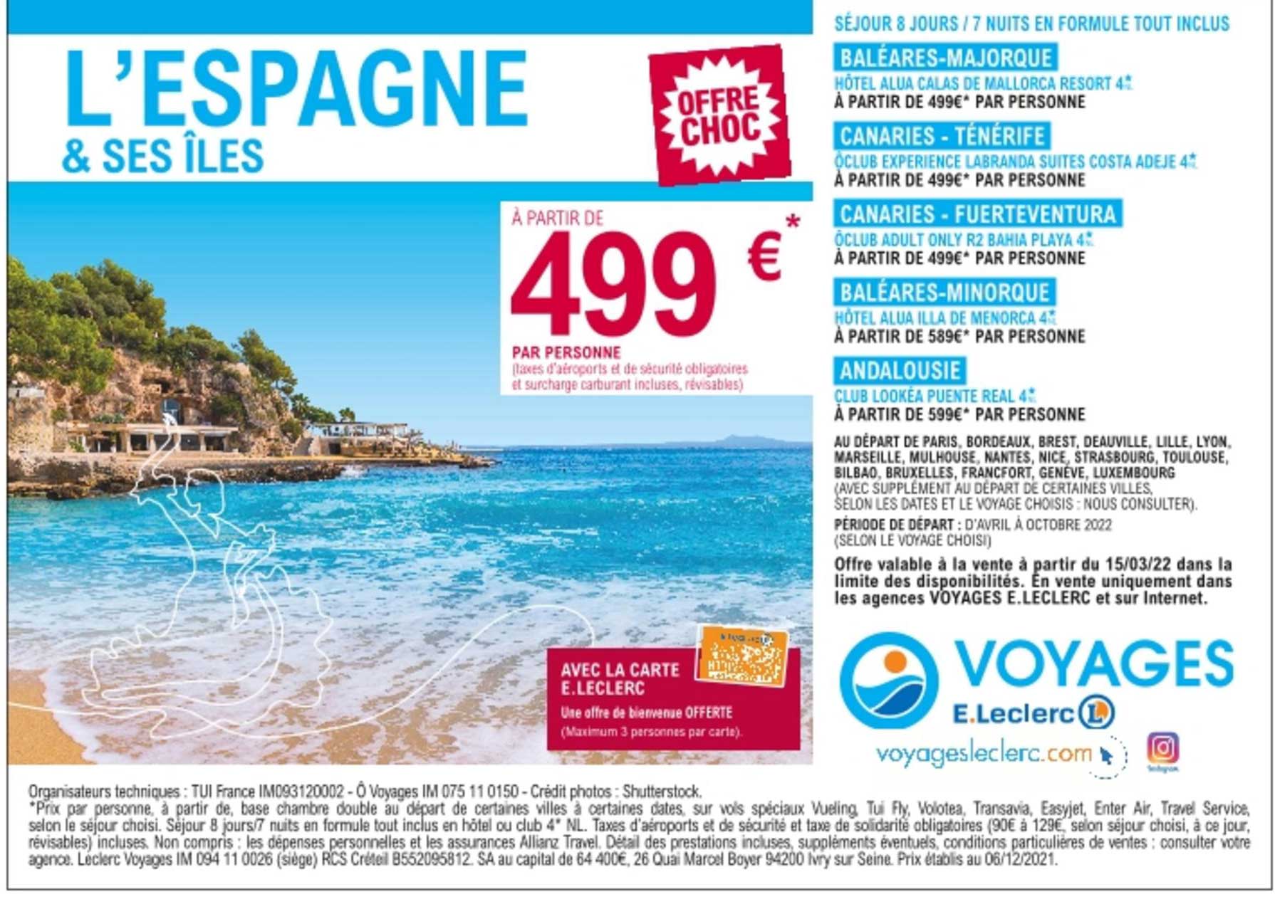 l'espagne & ses îles