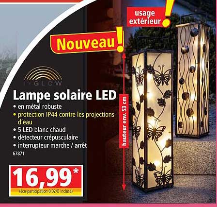 lampe solaire led i-glow
