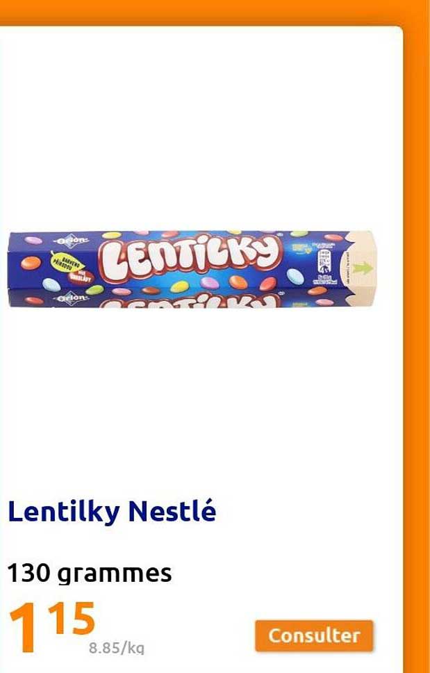 Lentilky Nestlé