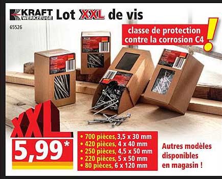 lot xxl de vis kraft werkzeuge