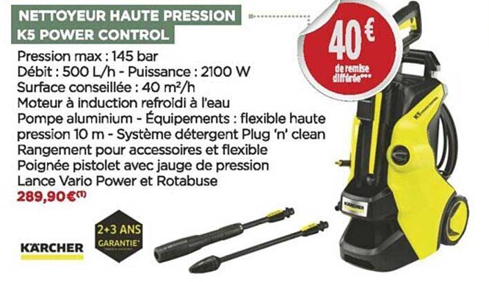 nettoyeur haute pression k5 power control kärcher