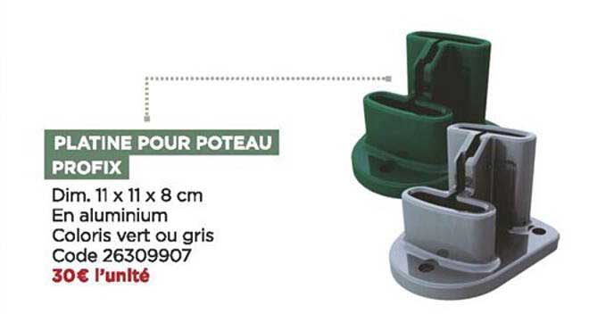 Platine Pour Poteau Profix