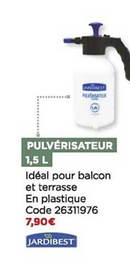 Pulvérisateur 1,5 L Jardibest