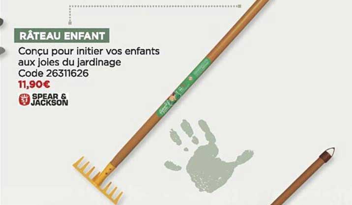 râteau enfant spear & jackson