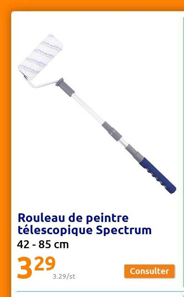 rouleau de peintre télescopique spectrum