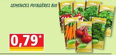 semences potagères bio