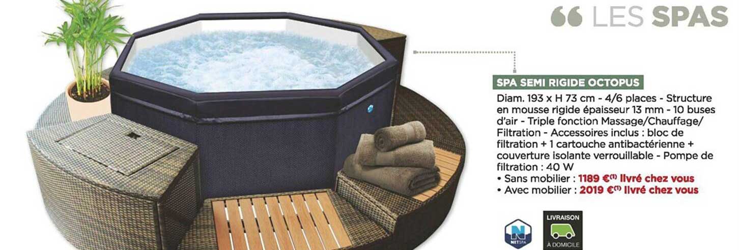 spa semi rigide octopus