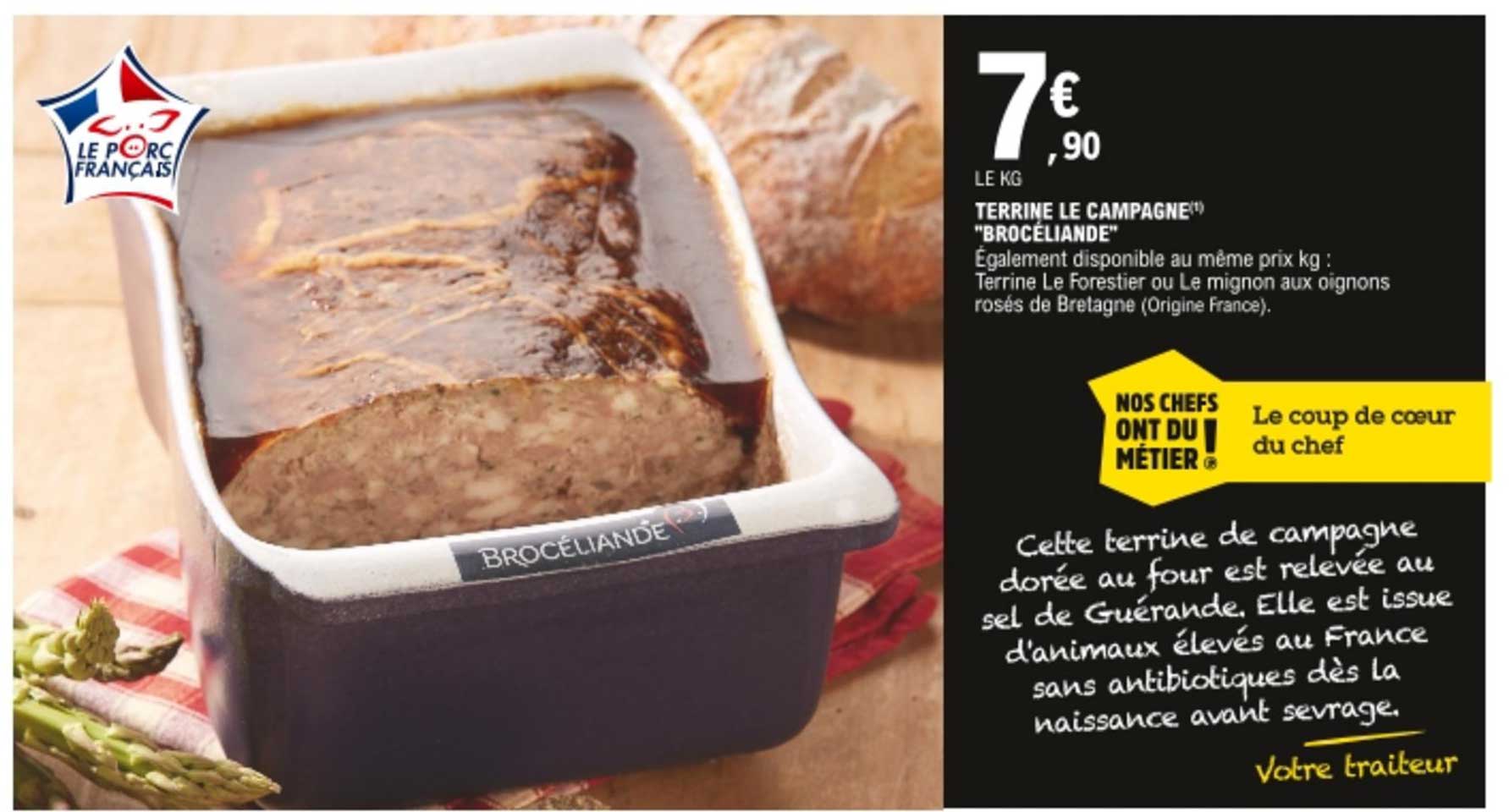 terrine le compagne "brocéliande"