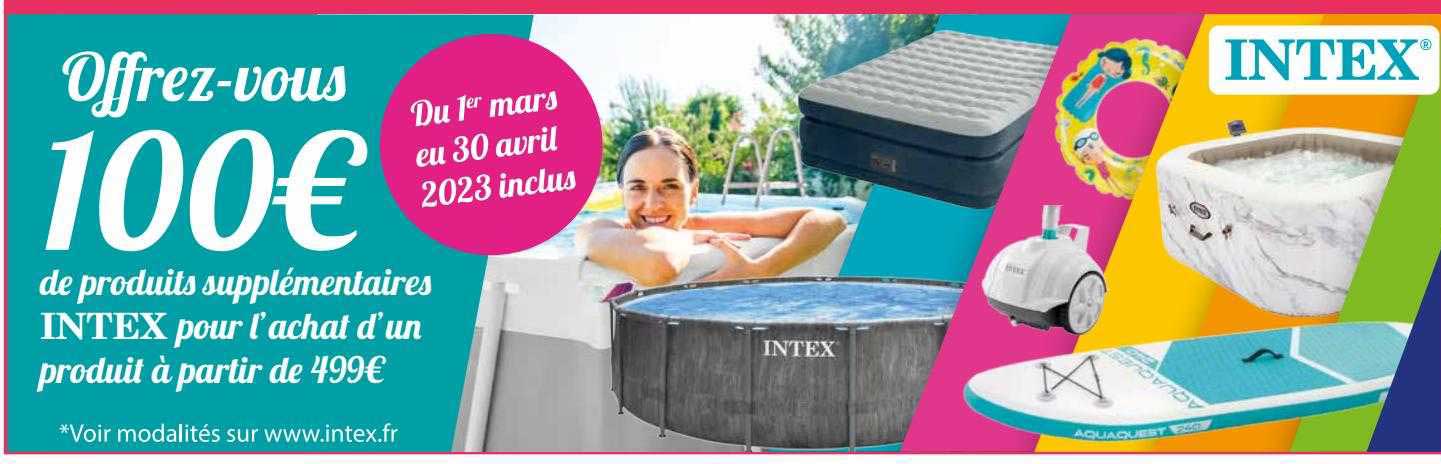 produits supplémentaires intex