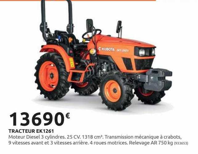 Tracteur Ek1261