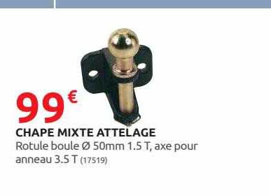 Chape Mixte Attelage