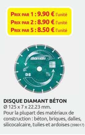 Disque Diamant Béton
