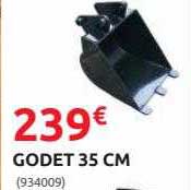 godet 35 cm