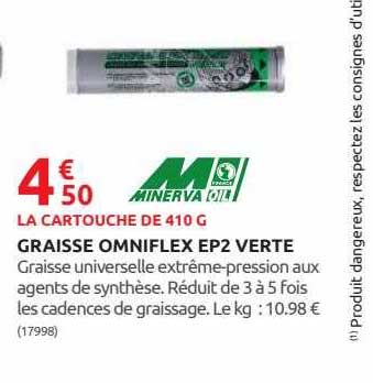 graisse omniflex ep2 verte