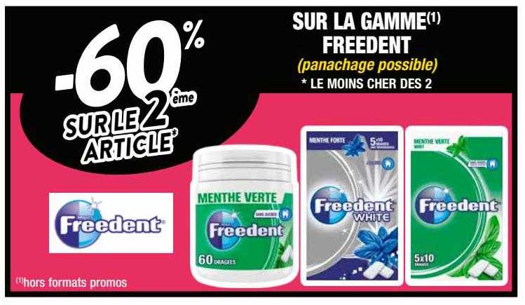 La Gamme Freedent