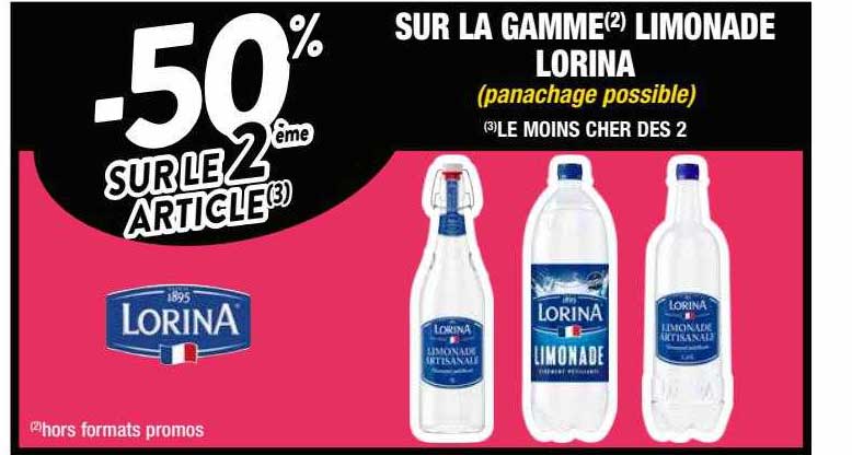 La Gamme Limonade Lorina