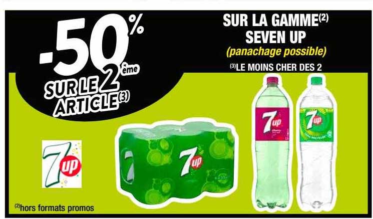 la gamme seven up