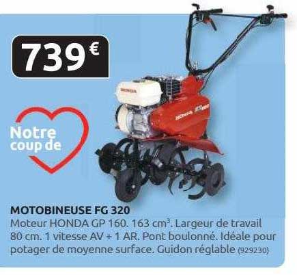 Motobineuse Fg 320