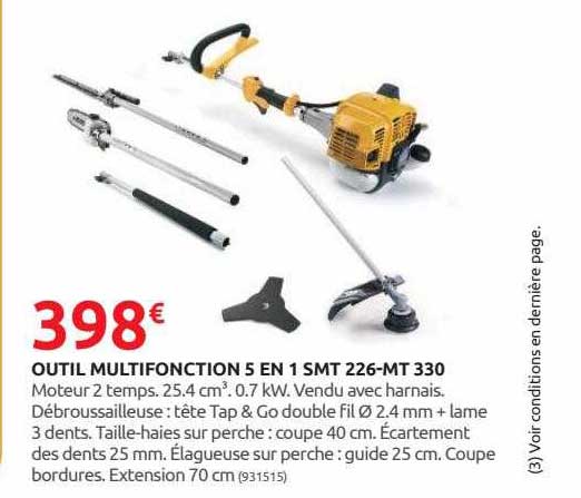 outil multifonction 5 en 1 smt 226-mt 330