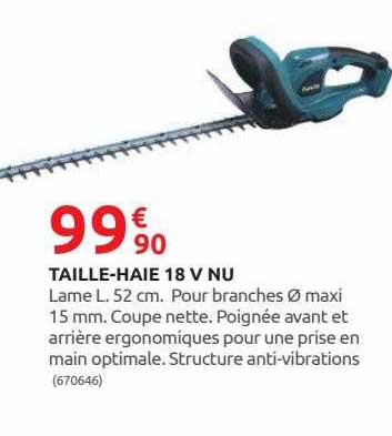 taille-haie 18v nu