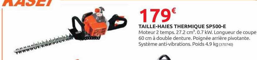 taille-haies thermique sp500-e