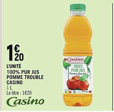 100% pur jus pomme trouble casino