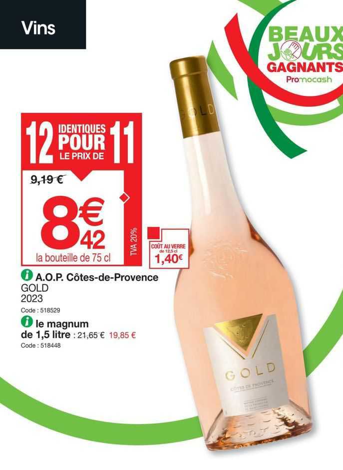 a.o.p. côtes-de-provence gold 2023