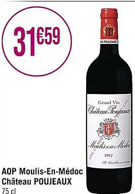 aop moulis-en-médoc château poujeaux