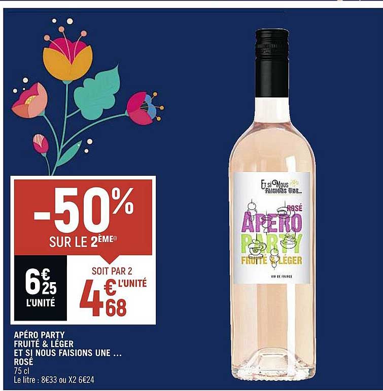 apéro party fruité & léger et si nous faisons une ... rosé