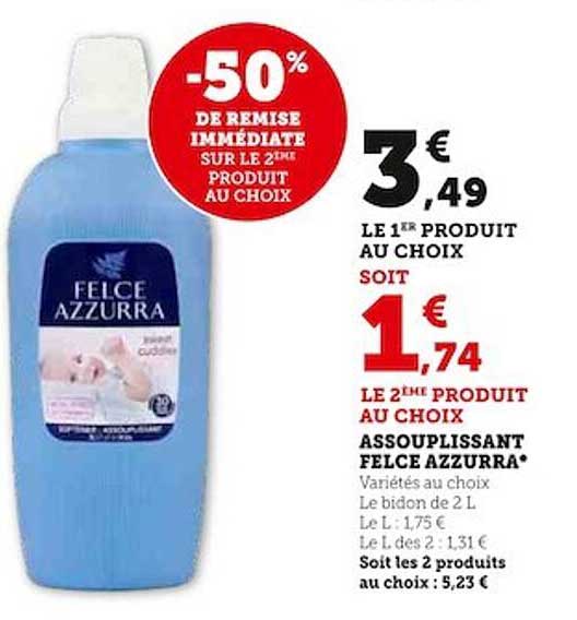 assouplissant felce azzurra