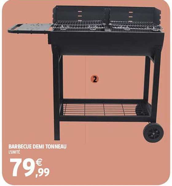 barbecue demi tonneau