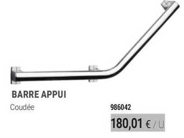 barre appui coudée
