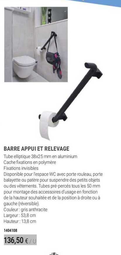 barre appui et relevage