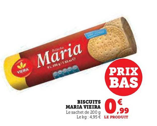 biscuits maria vieira