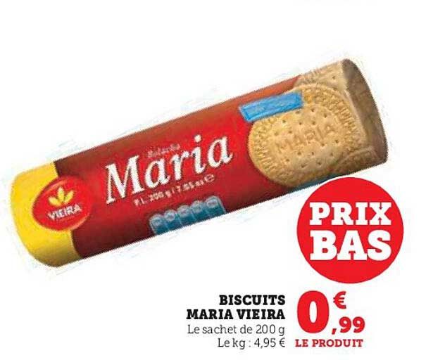 biscuits maria vieira