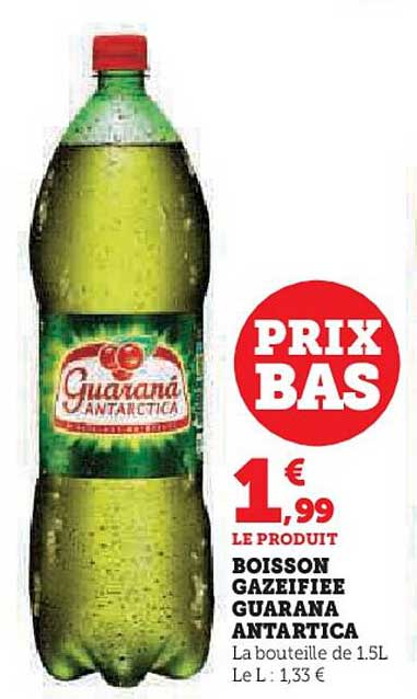 boisson gazéifiée guarana antartica