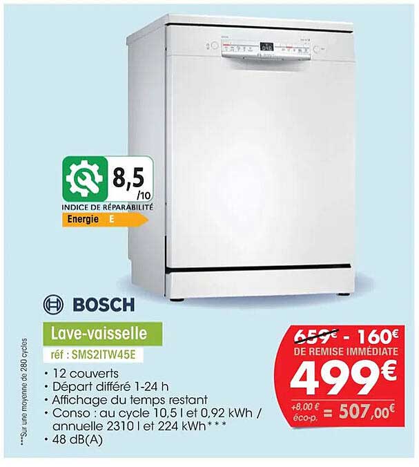 bosch lave-vaisselle