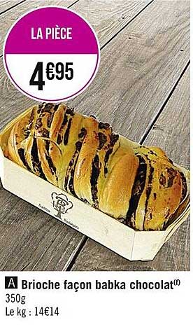 brioche façon babka chocolat