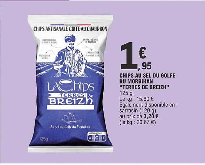 chips au sel du golfe du morbihan "terres de breizh"