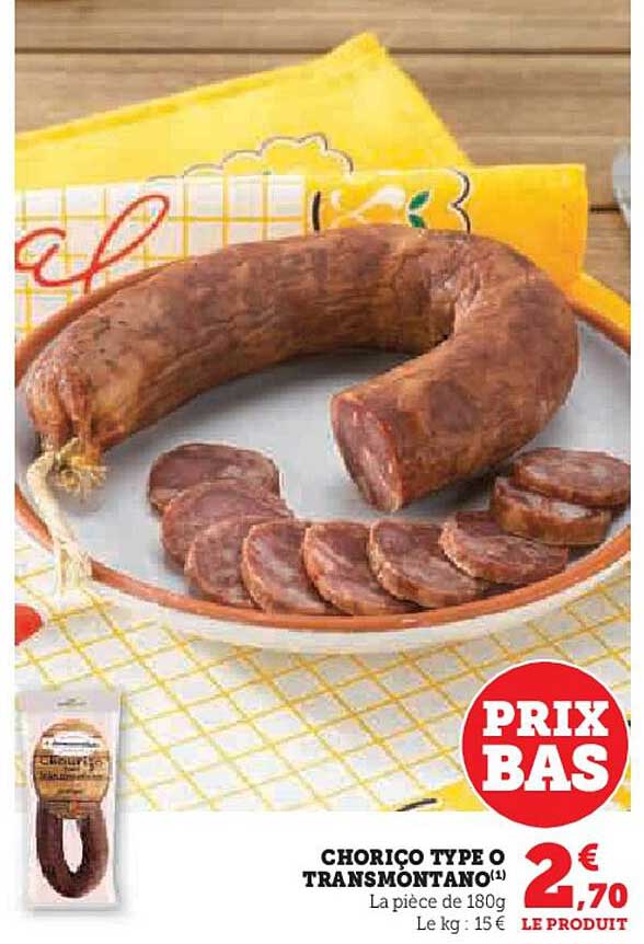 choriço type o transmontano