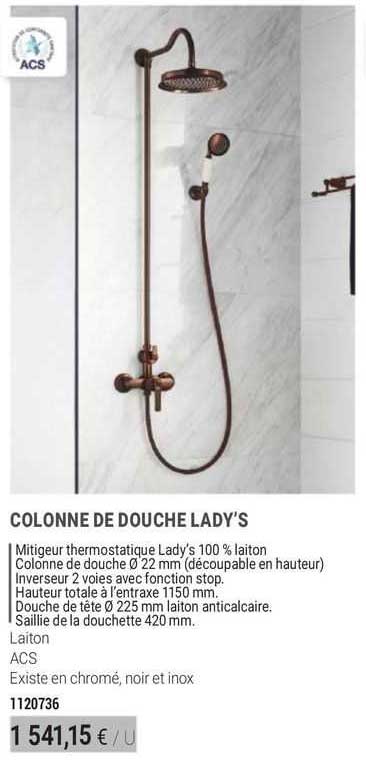 colonne de douche lady's