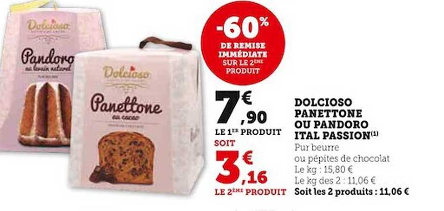 dolcioso panettone ou pandoro ital passion
