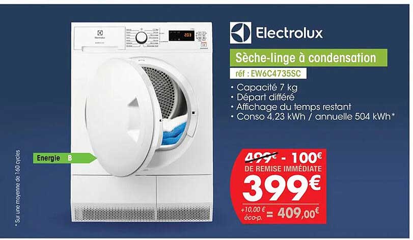 electrolux sèche-linge à condensation