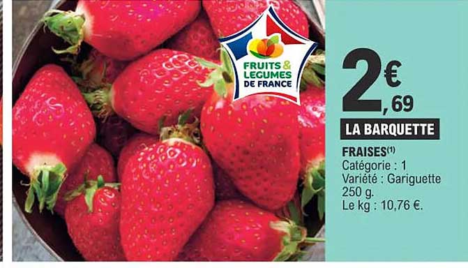 fraises gariguette