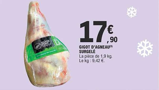 Gigot D'agneau Surgelé