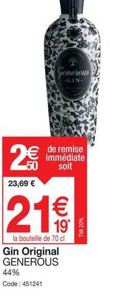Gin Original Generous