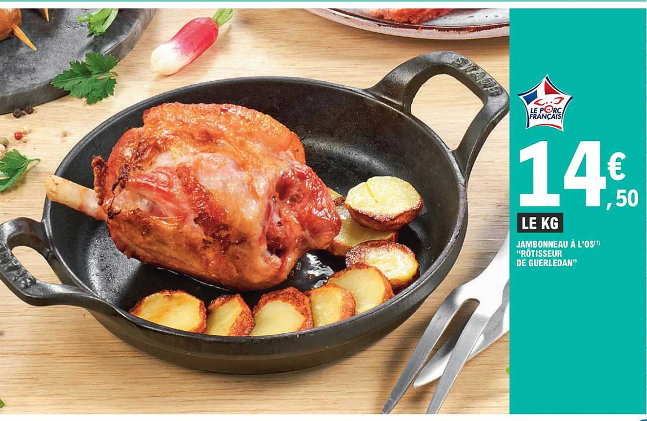 jambonneau à l'os "rôtisseur de guerledan"