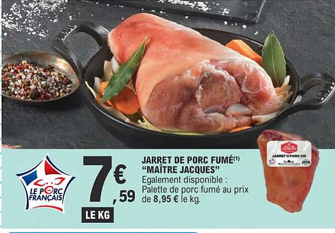 jarret de porc fumé "maître jacques"