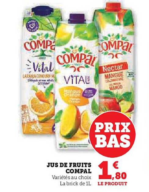 Jus De Fruits Compal